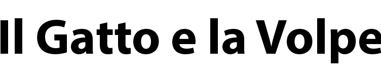 Il gatto e la volpe logo